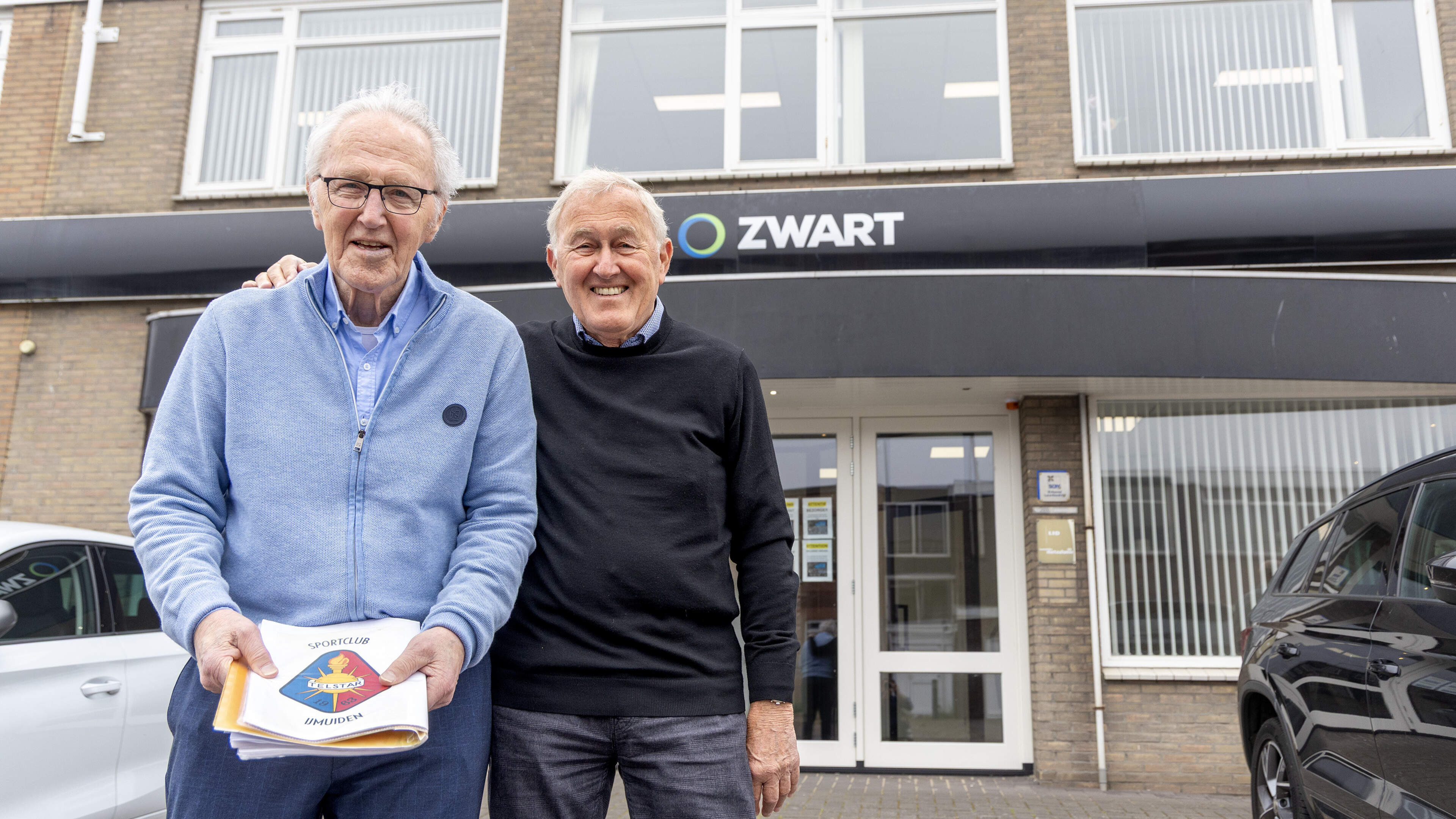 The name Telstar was born at the Zwart family business in the port of IJmuiden: ‘It was a great time. Spectators even sat in the trees’