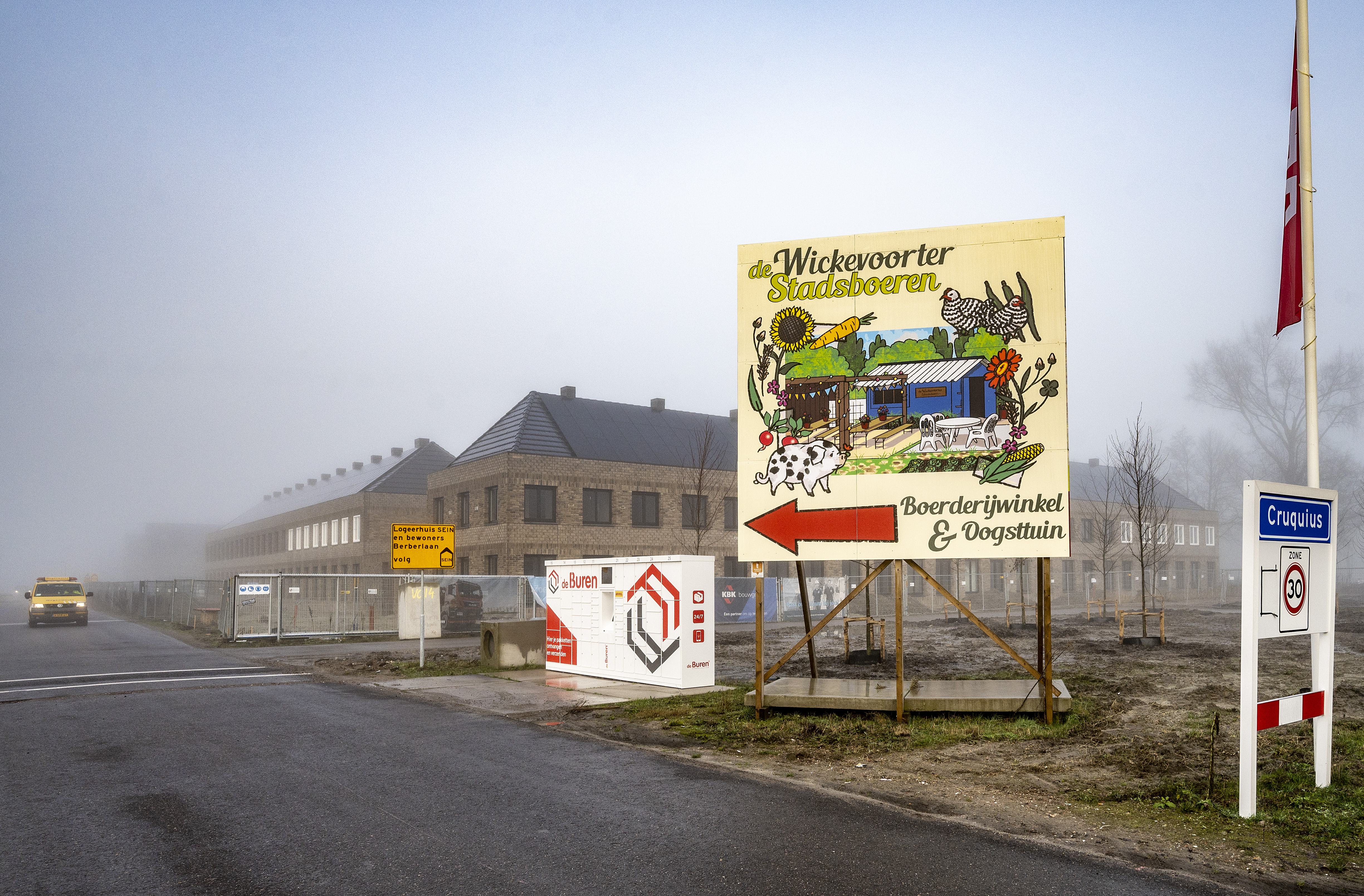 Nog eens 111 woningen erbij in nieuwe wijk Wickevoort in Cruquius