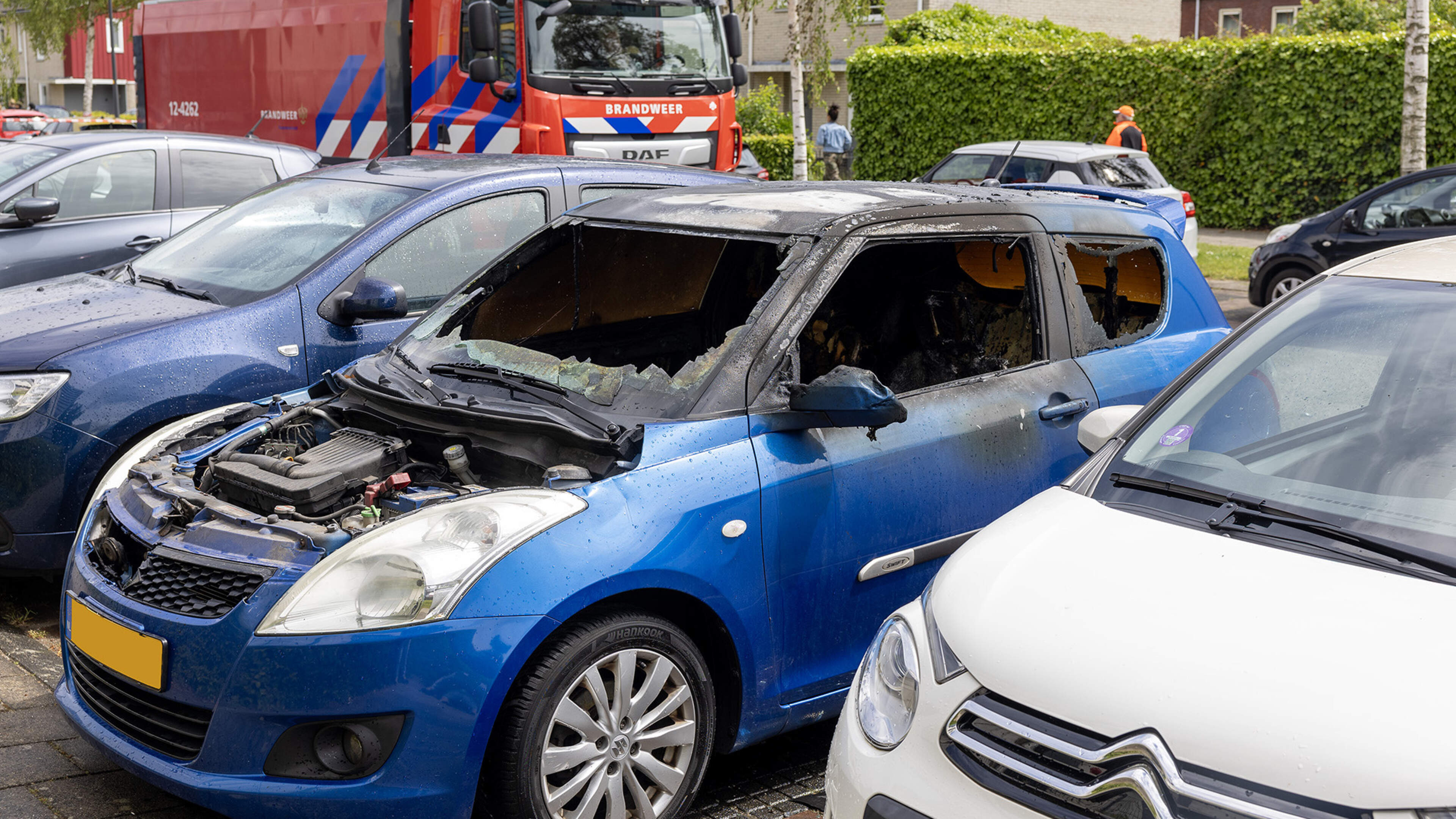 Another car fire in Hoofddorp, police investigating