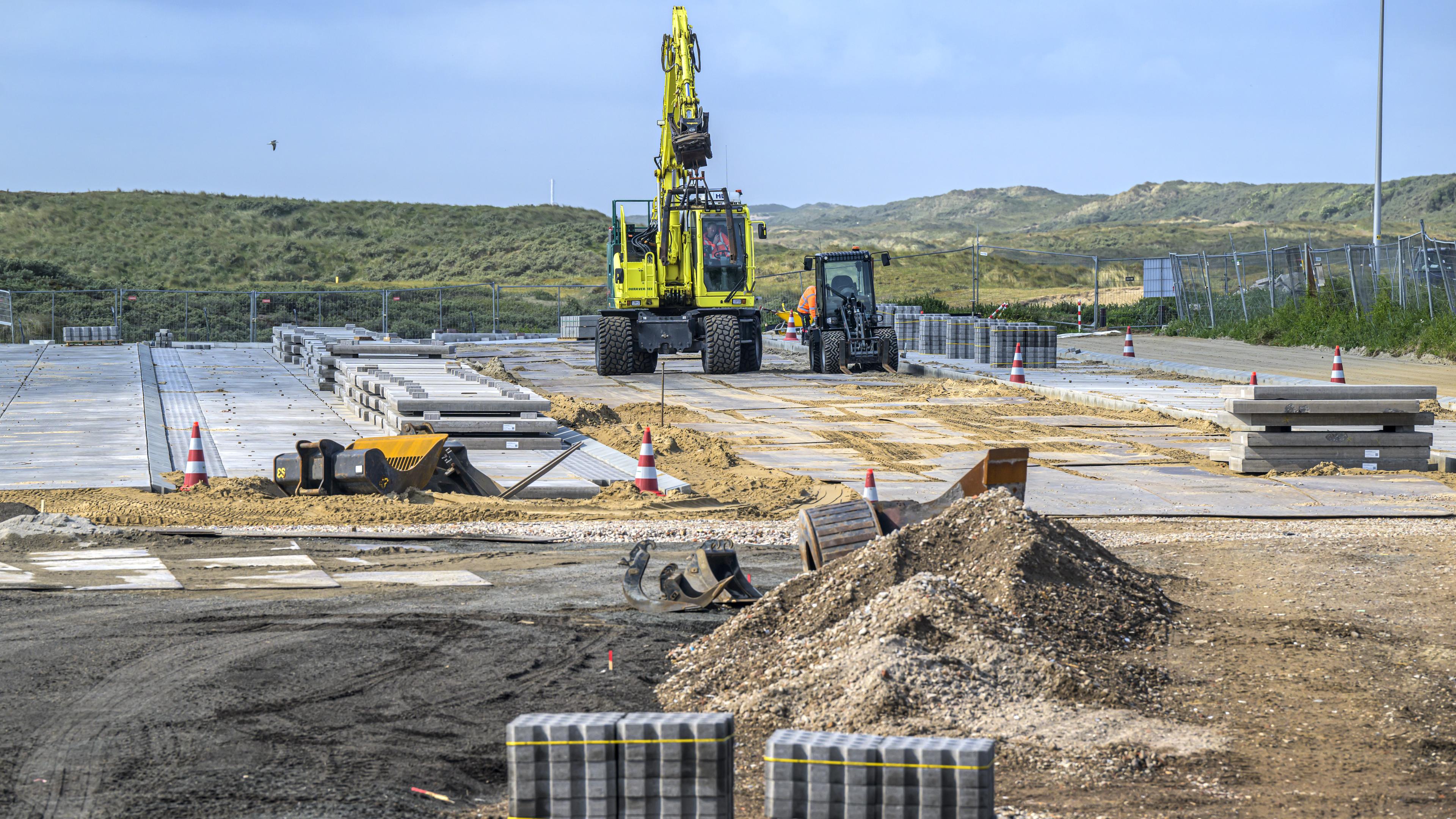 Het gaat lukken: na twee jaar afsluiting extra parkeerterrein Zandvoort voor de zomer weer open