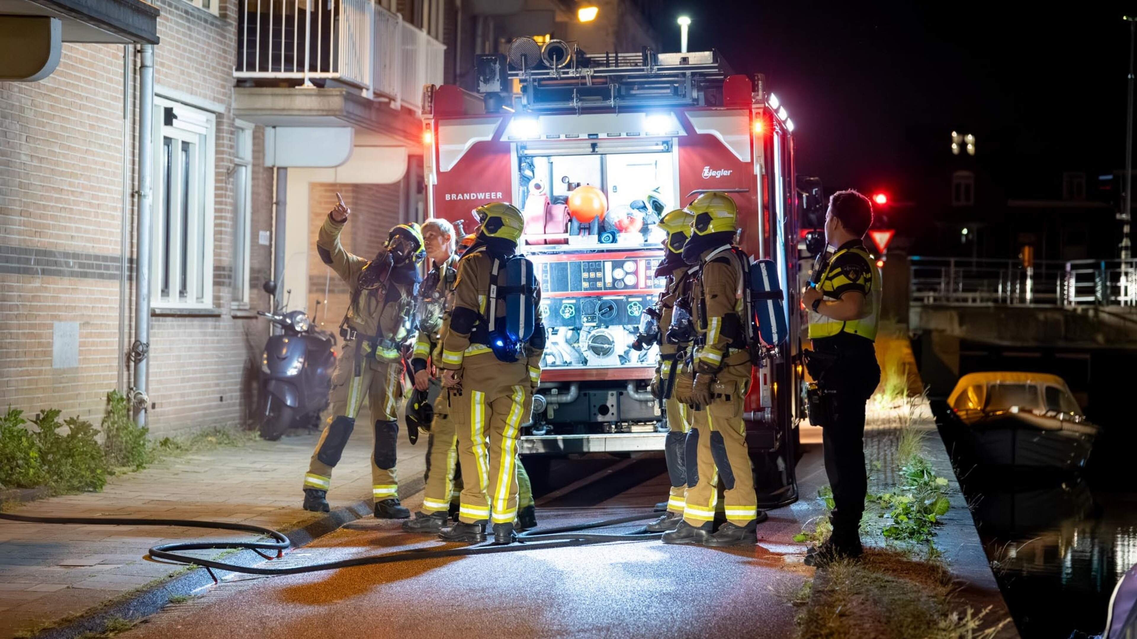 Damage to home after smoky fire in Haarlem