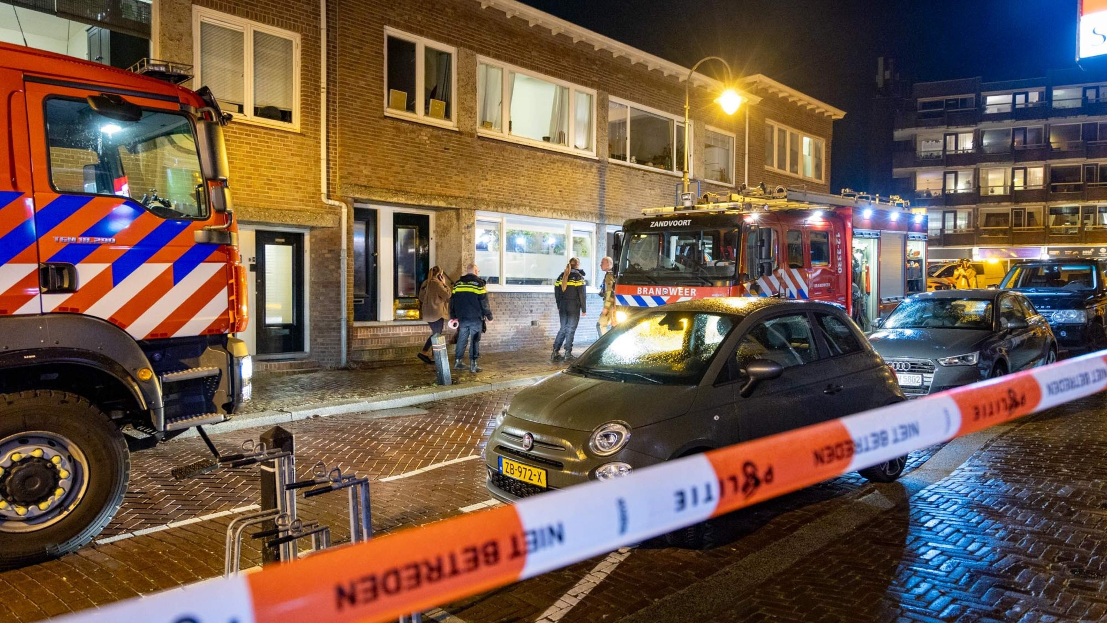 Injured man sought after house fire in Zandvoort
