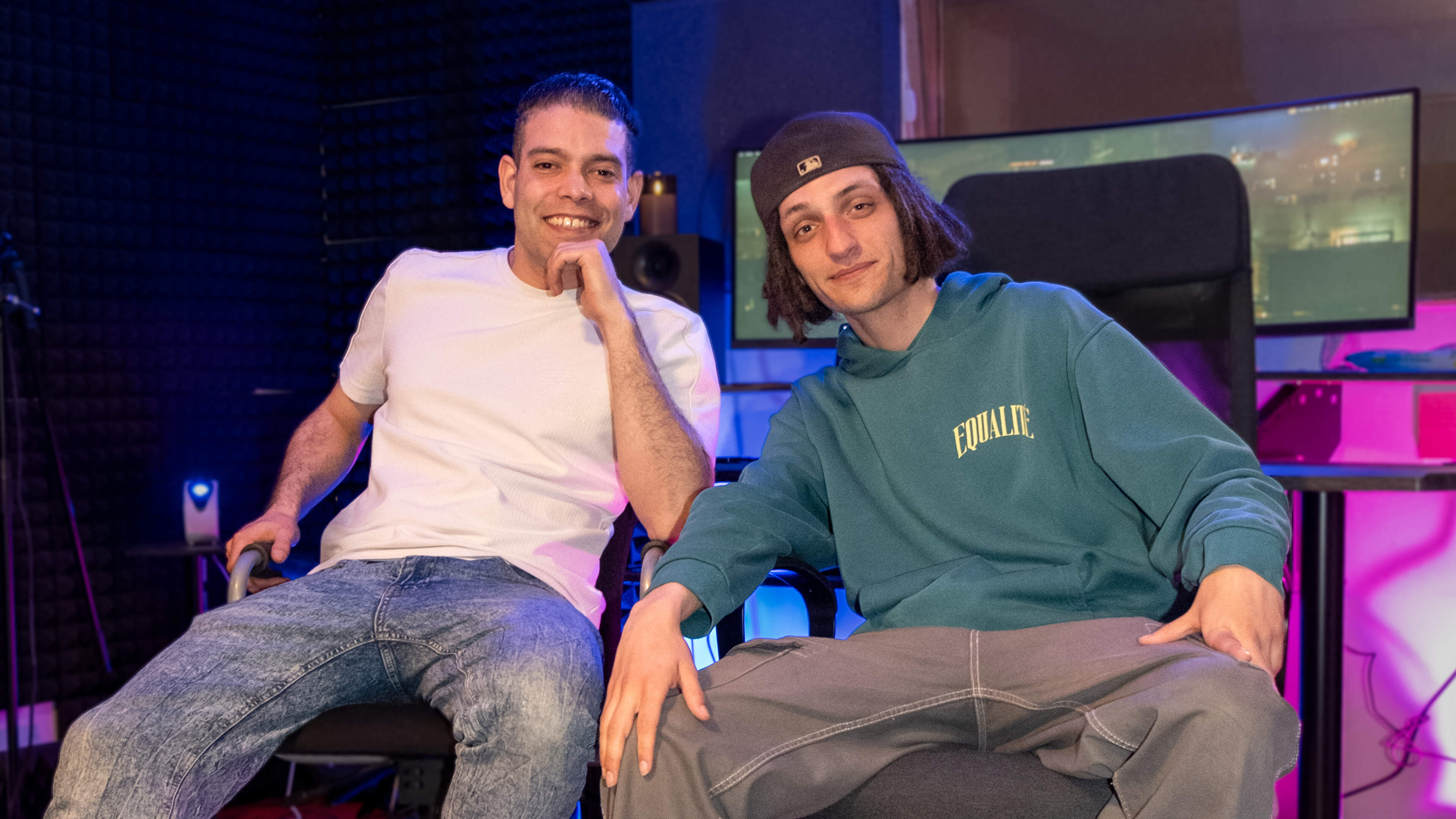 Friends Ties (24) and Lorenzo (37) met at Patronaat: ‘We share the ambition to do something with youth’