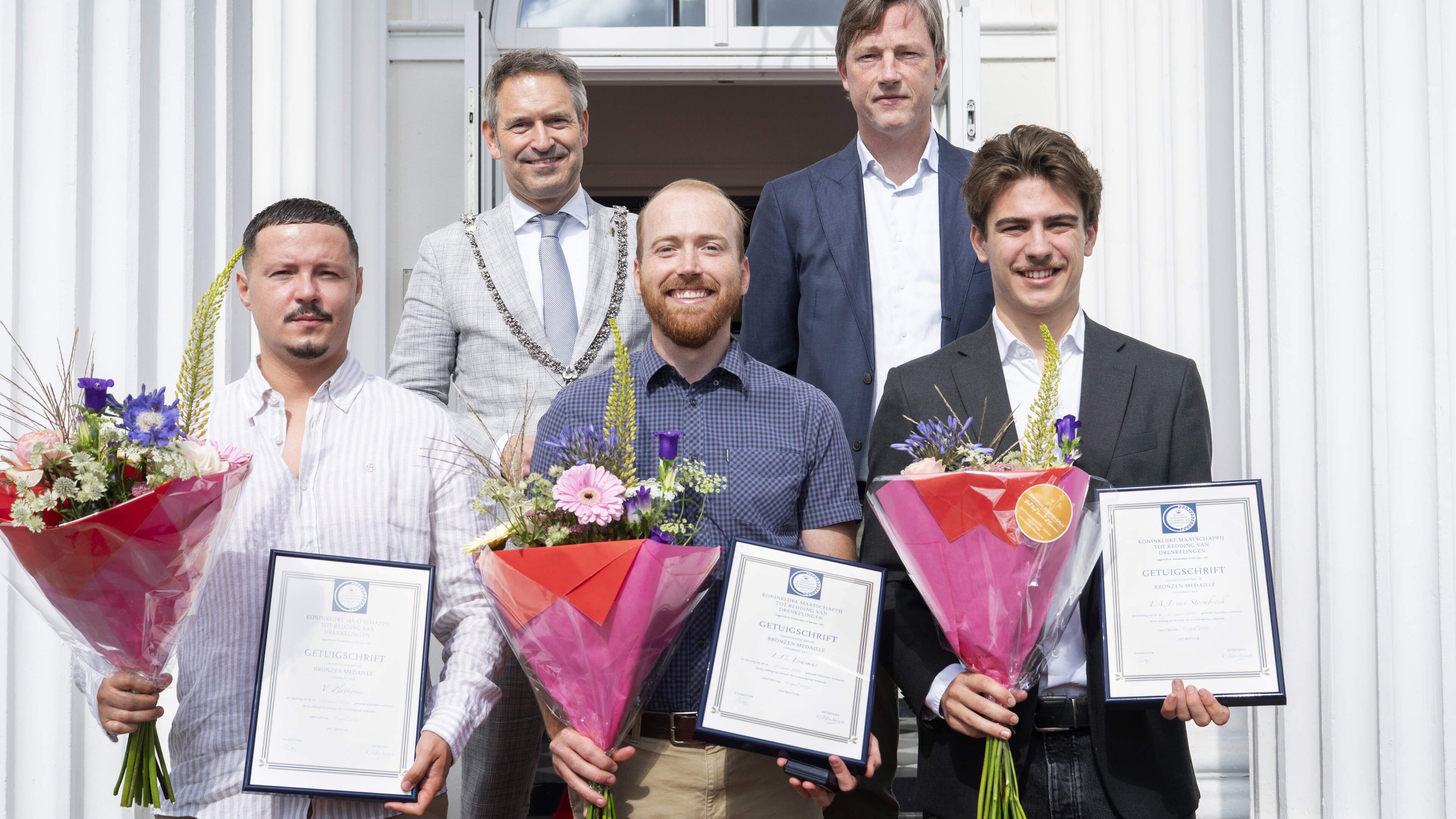 Exceptional: special award for Thom, Louis and Vanja after rescue operation in Bennebroek