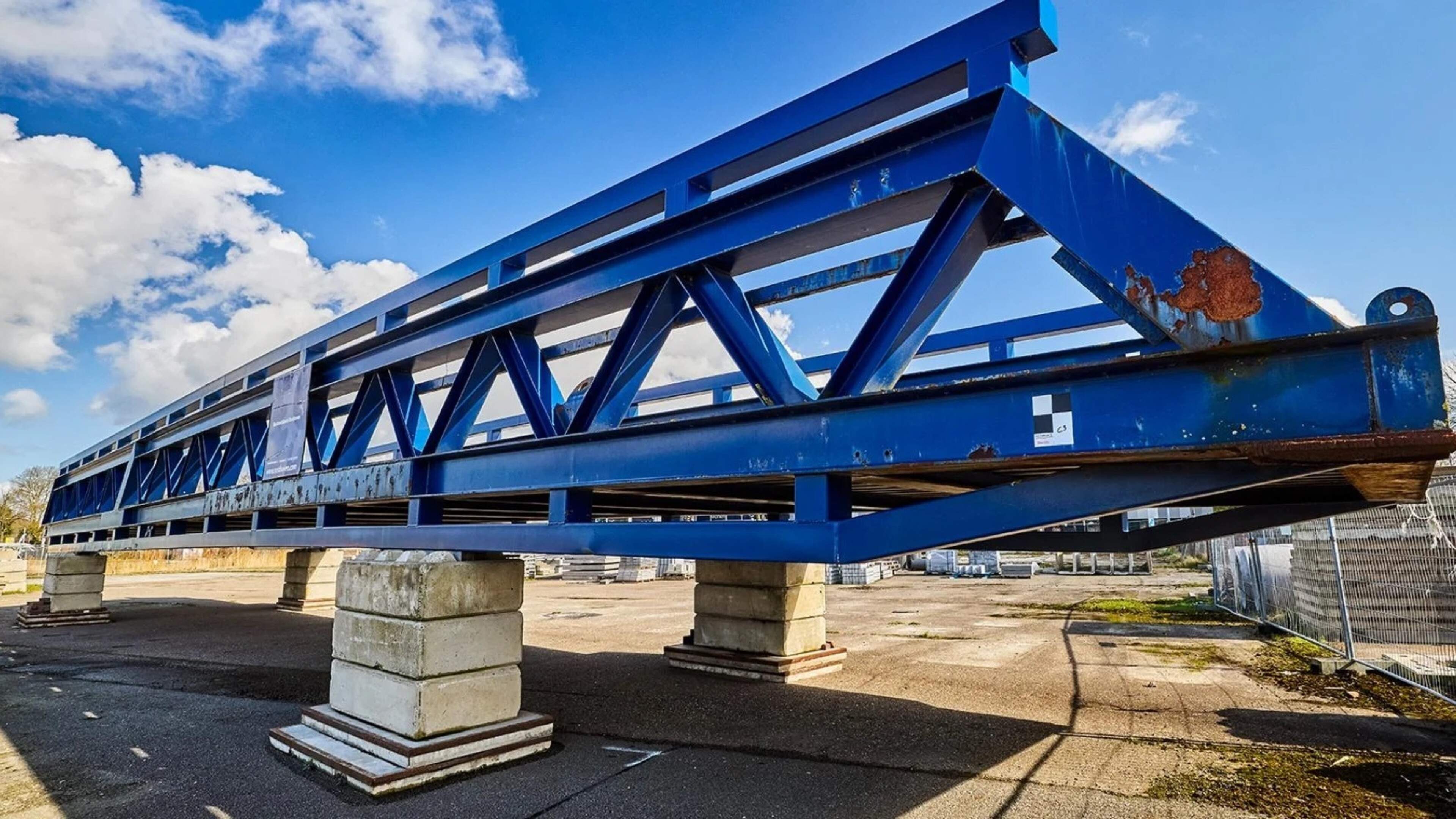 Abbenes to get second-hand bicycle bridge with poem on the side