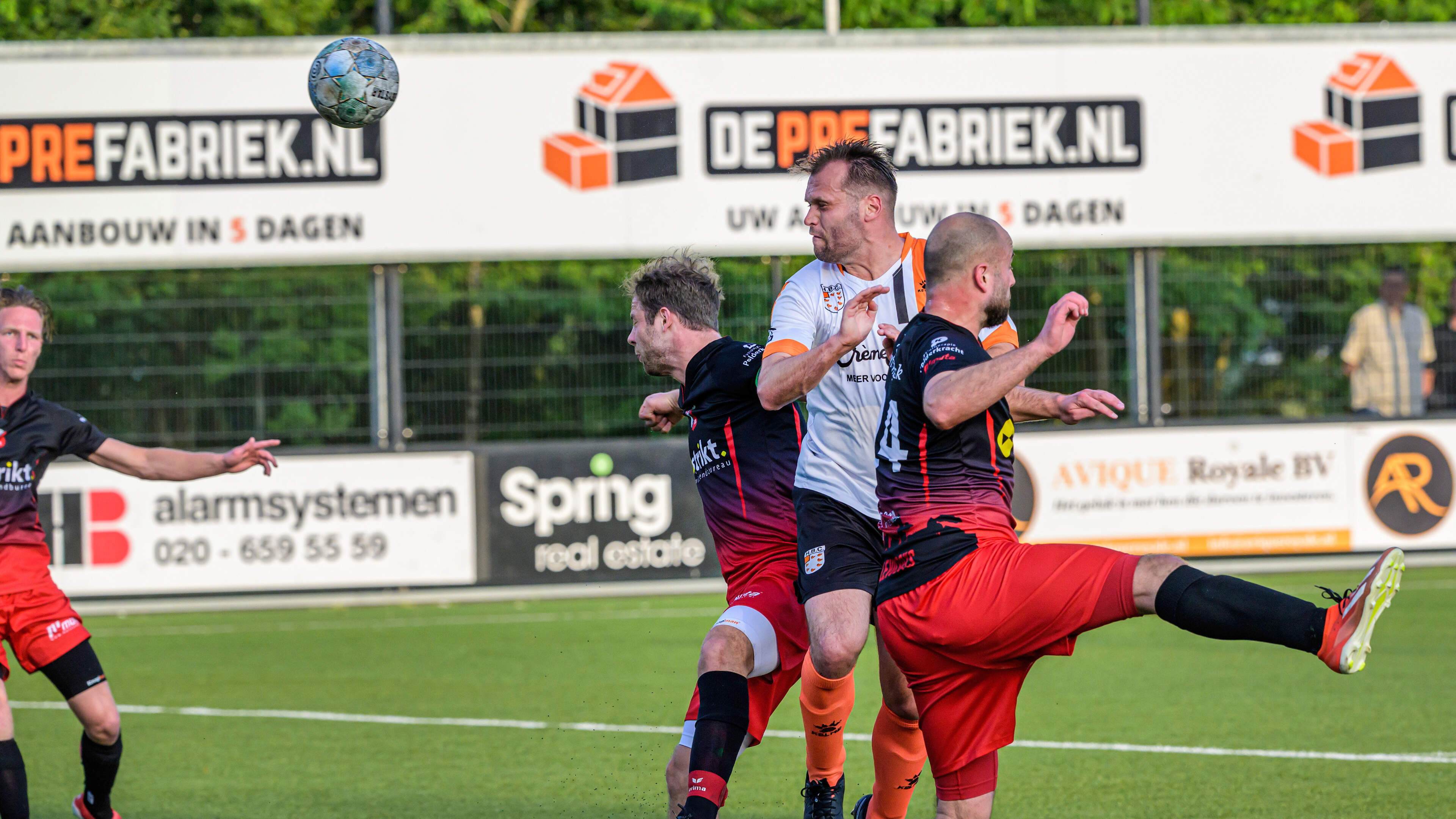 Arno Dijkstra hat-trick leads HBC past Flevo Boys in first step toward promotion to the Third Division