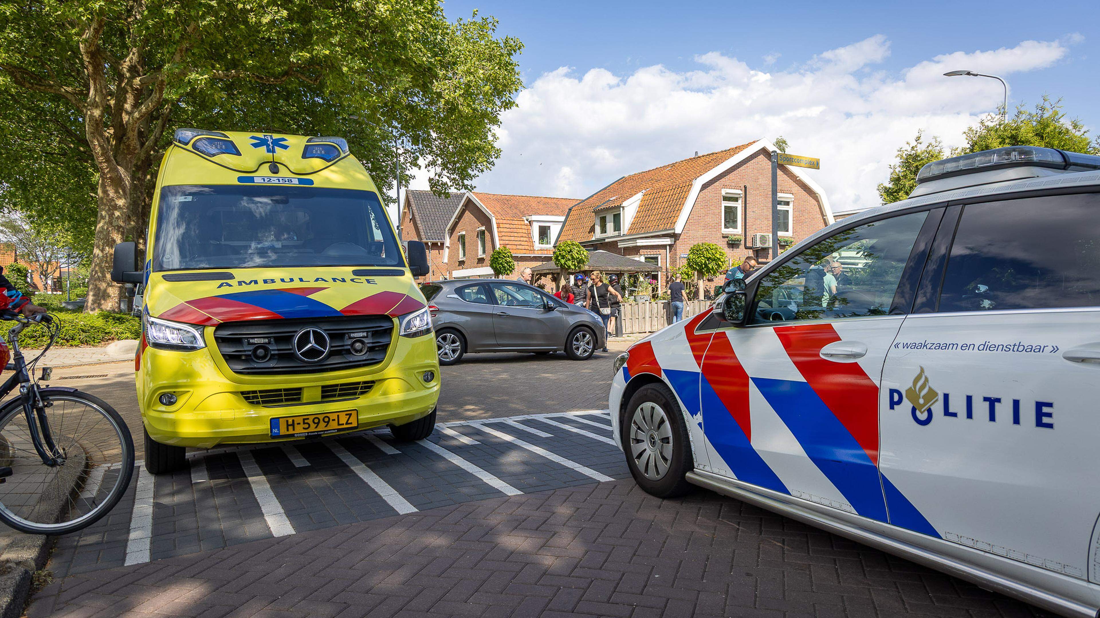 Fatbiker gewond bij aanrijding op kruising in Zwanenburg