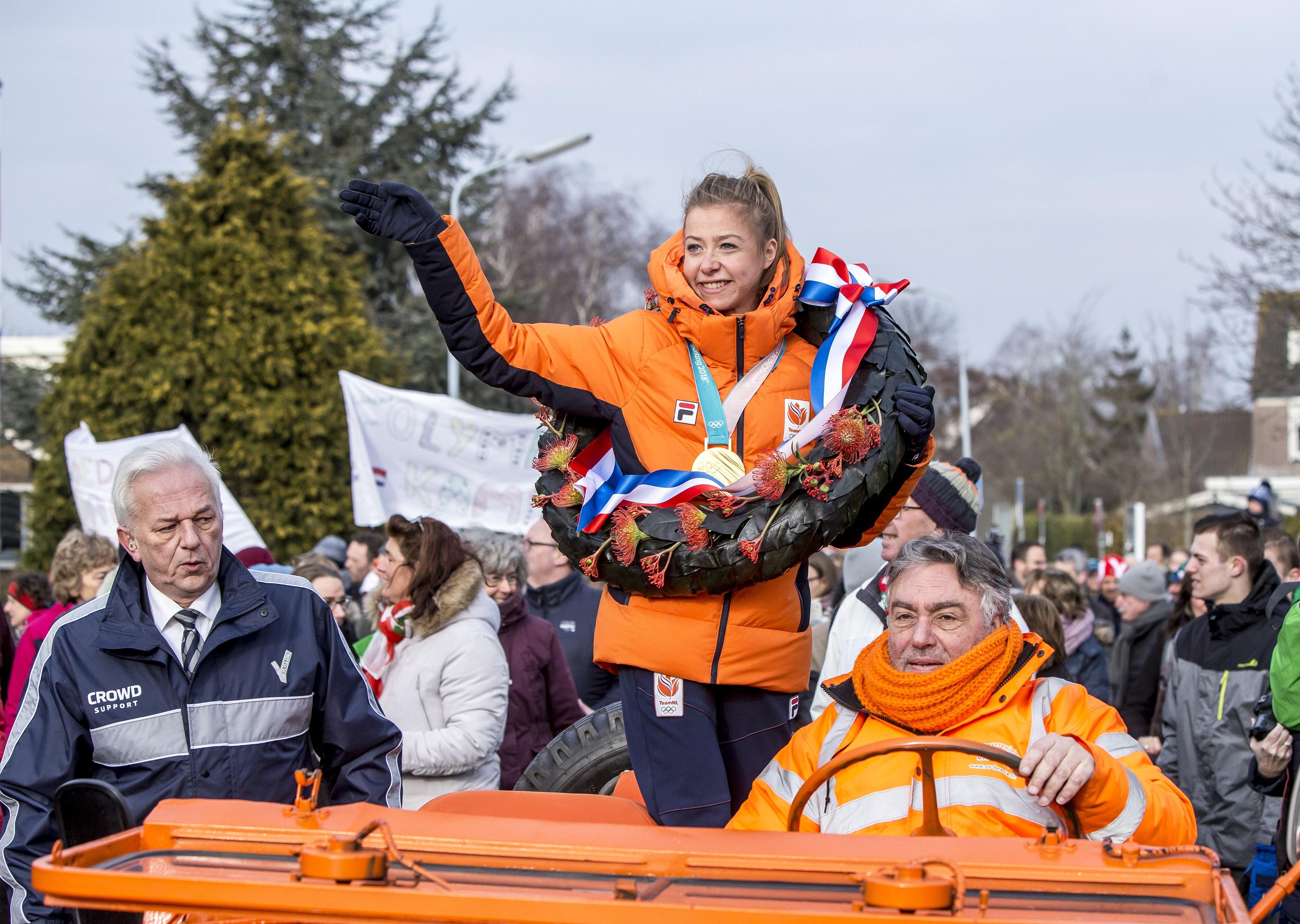 Geen geld van gemeente, wel hulp voor schaatsster Esmee Visser