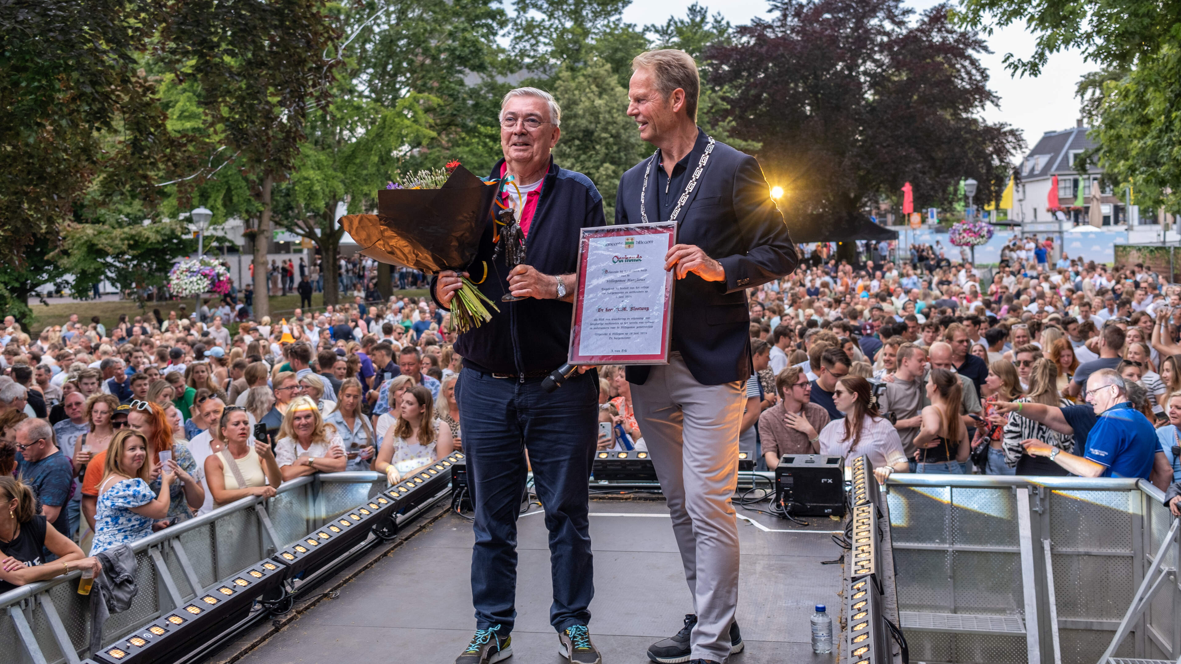 'Everyone' is looking forward to the Hillegom Music Festival after a year away; organizer Klaas Slootweg takes a small step back for the 24th edition.
