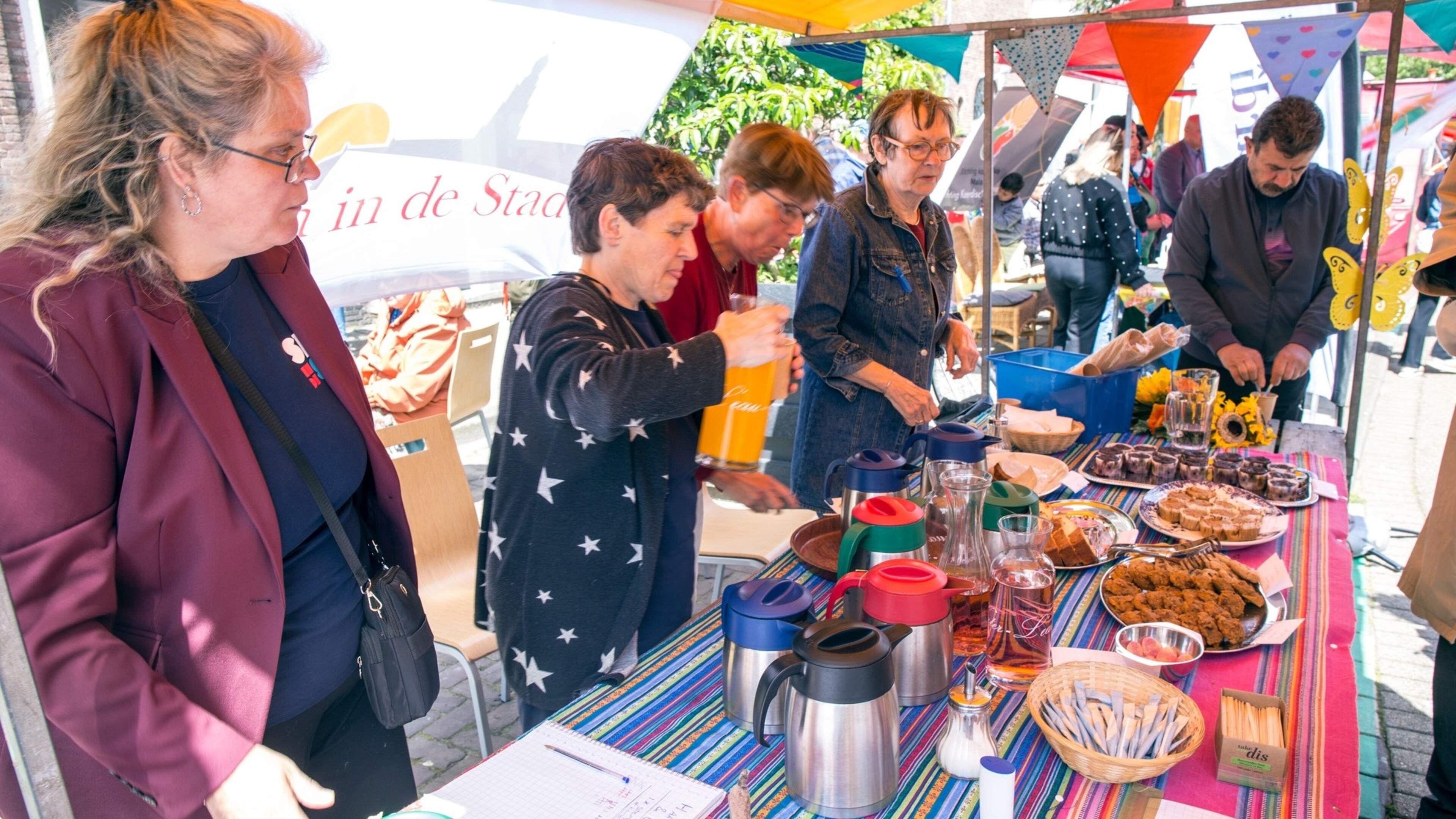 Sociaal Culinair celebrates its fifth anniversary at Nieuwe Groenmarkt on Sunday June 7
