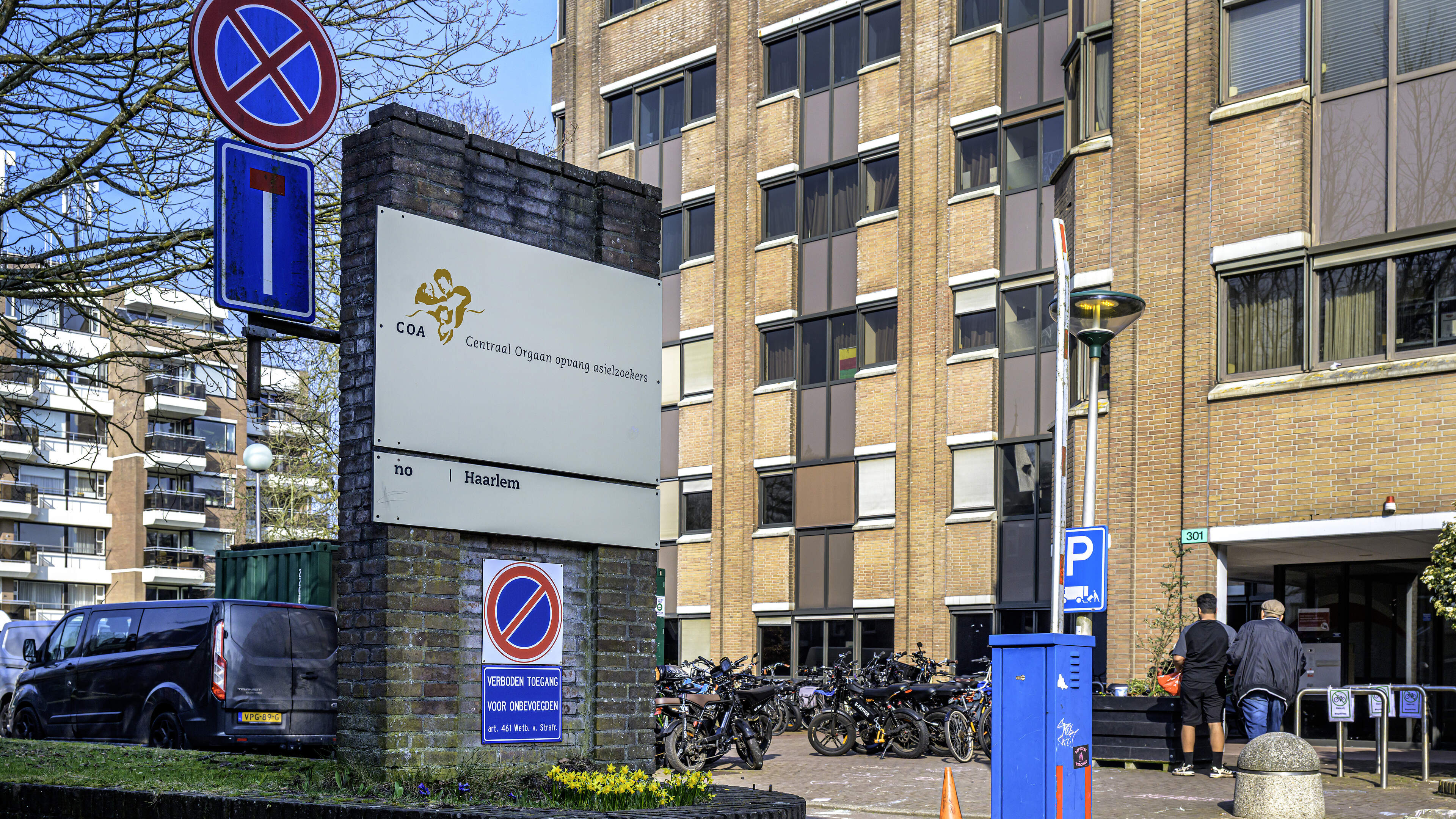 Police responded with sirens only once since Meesterlottelaan asylum center opened: 'It's going incredibly positively there'