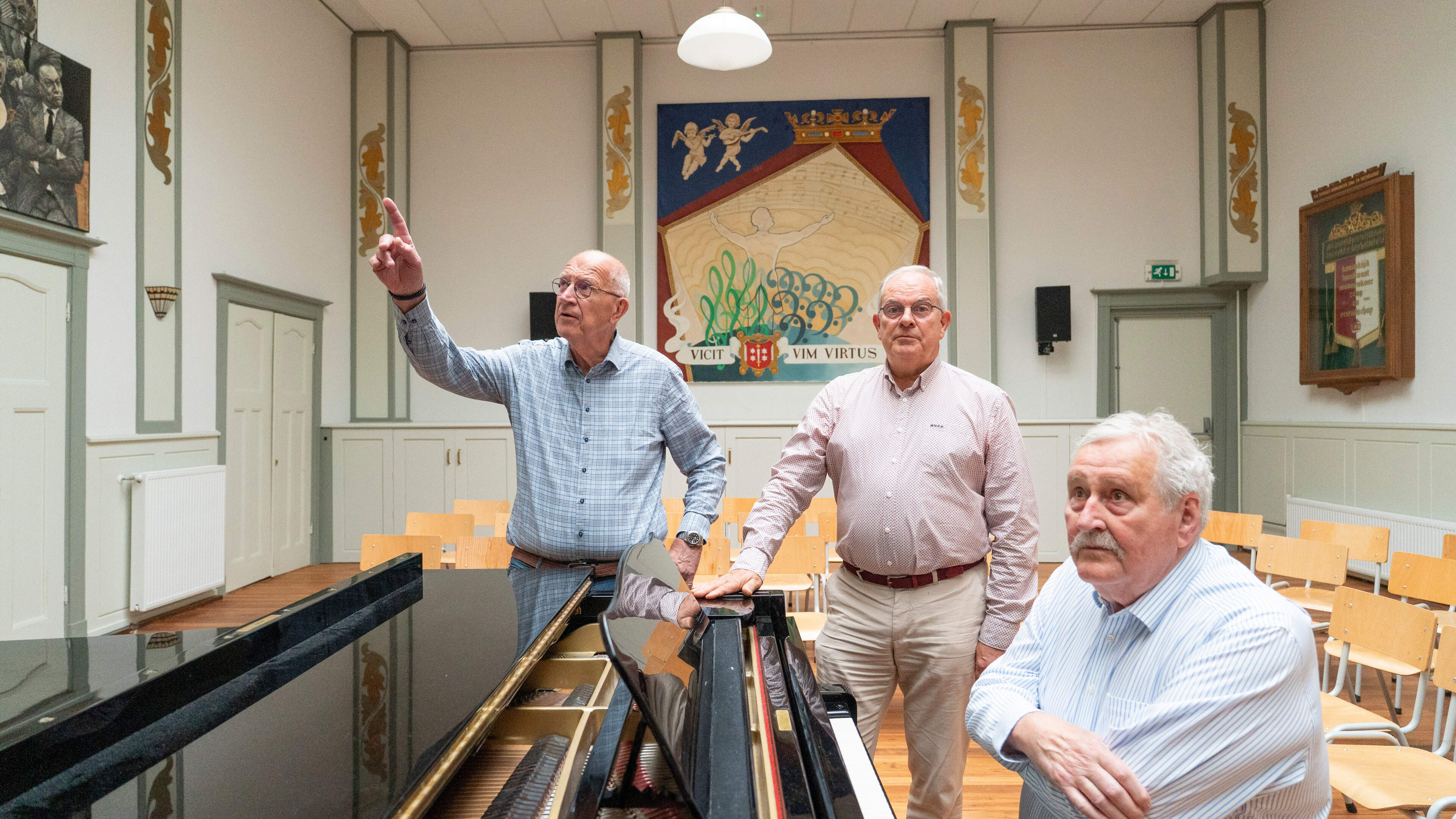 Haarlem men's choir warms up for 200th anniversary spectacle: ‘Really, everyone can sing’