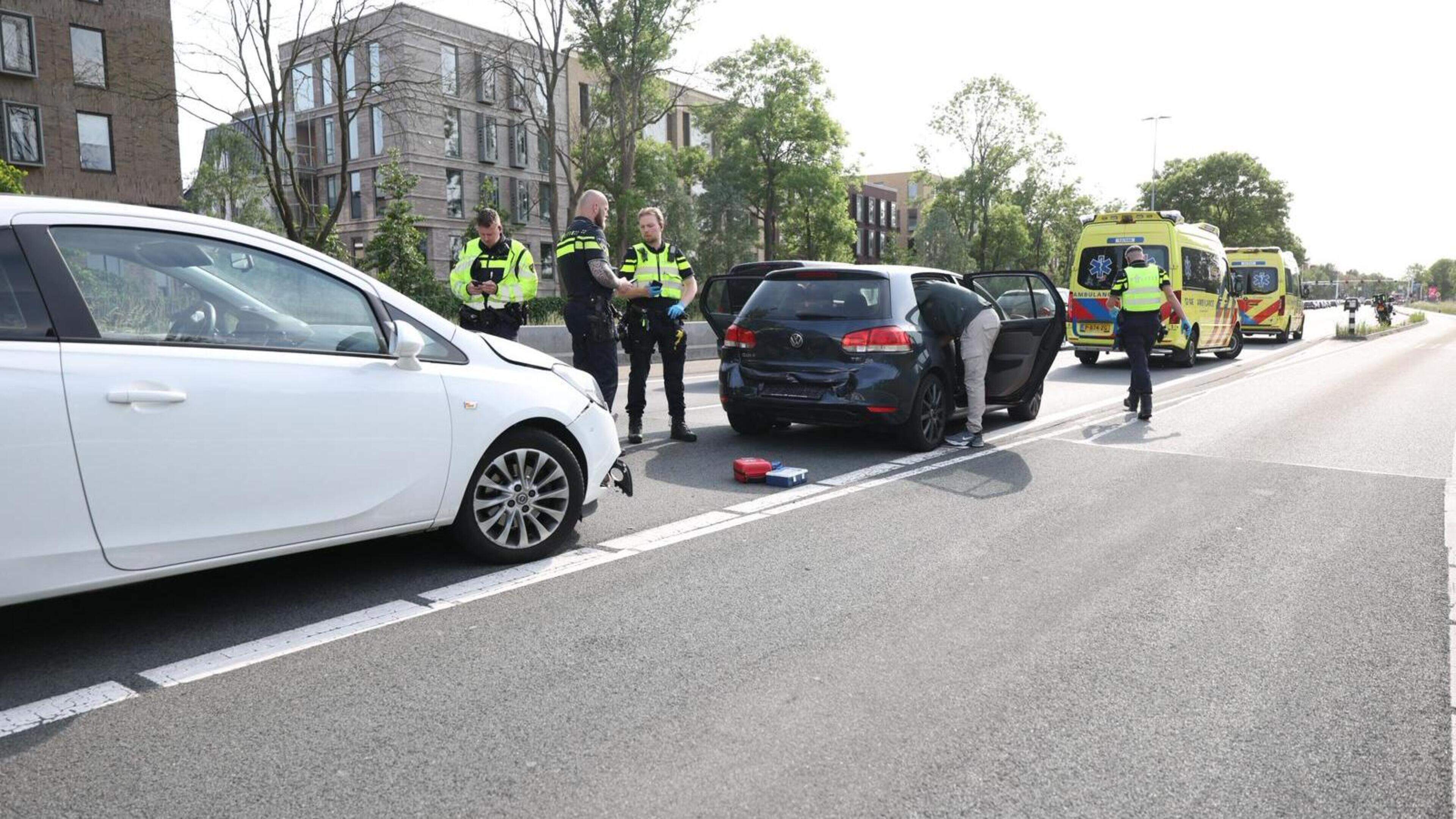 Baby and two adults injured in accident in Haarlem