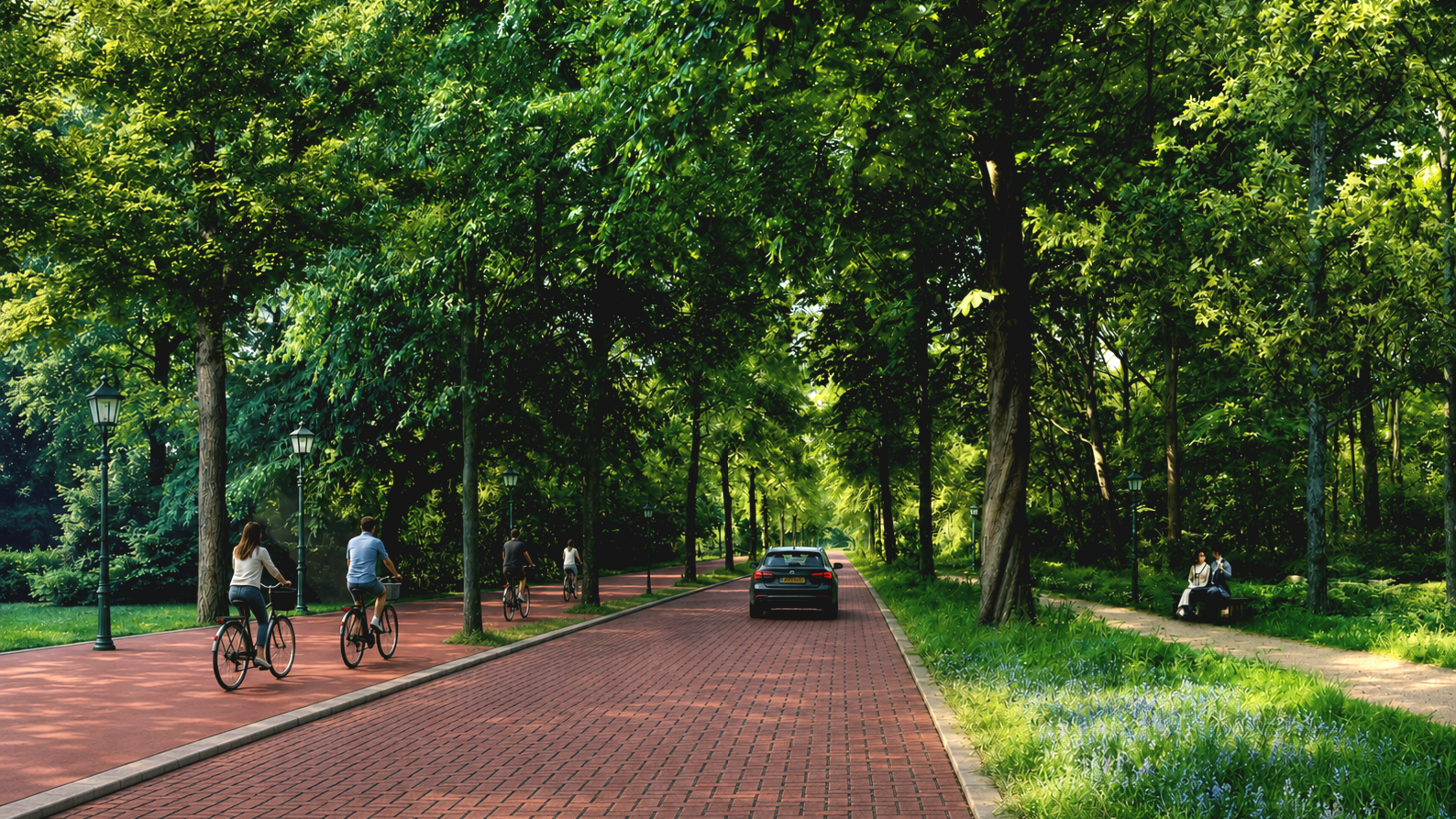 Residents submit last-minute alternative plan for Kleine Houtweg: 'Cyclists must be able to cycle safely and independently'