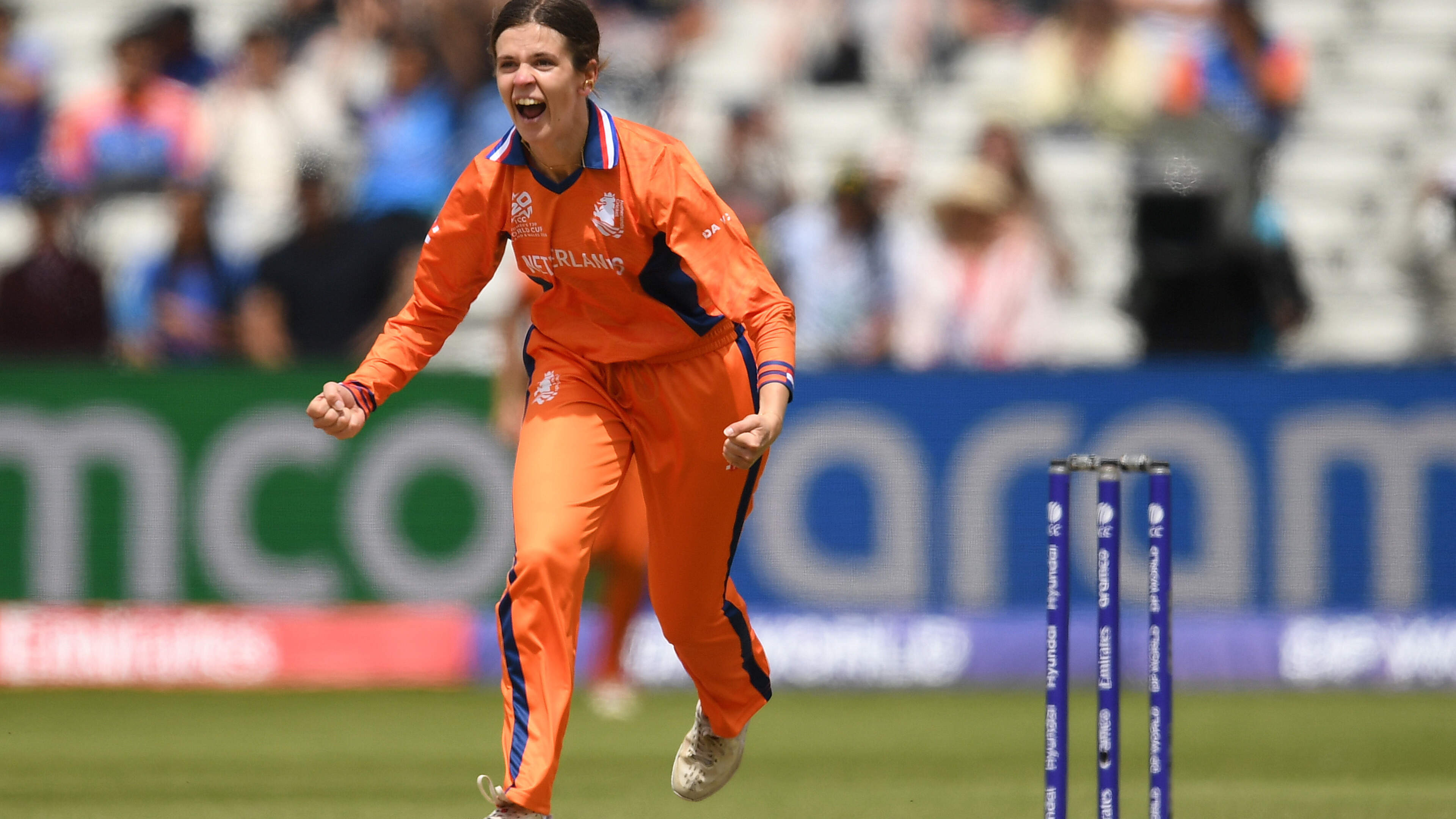 Sisters Heather (29) and Silver (26) from Haarlem play at the World Cup for ecstatic fans: 'We had to get used to the noise'